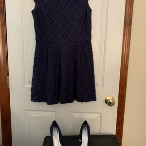 Dress with matching shoes